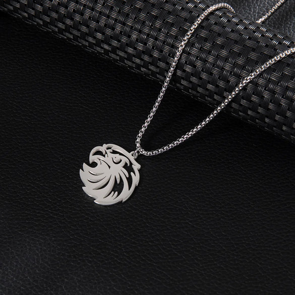 Retro Punk Sports Animal 201 Stainless Steel Unisex Pendant Necklace