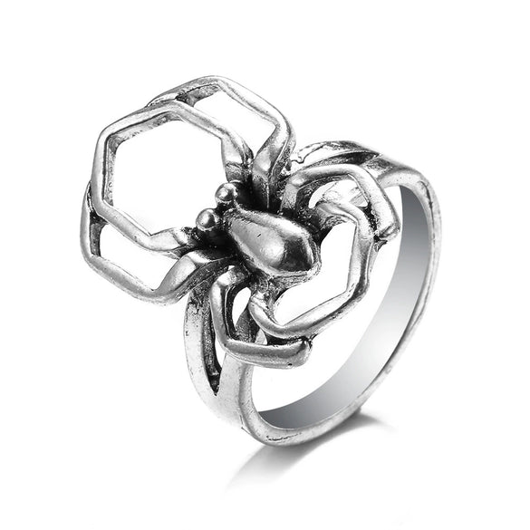 Retro Punk Style Alloy Cast Ring