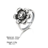 Retro Punk Style Alloy Cast Ring