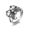 Retro Punk Style Alloy Cast Ring