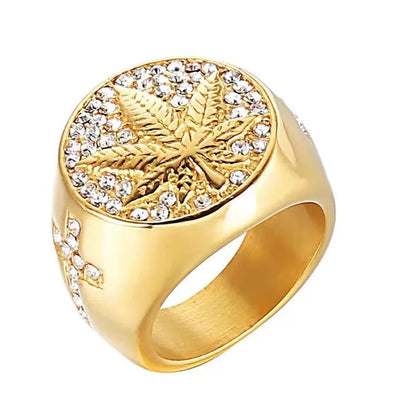 Retro Roman Style Geometric Zircon Alloy Wholesale Rings