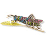 Retro Shiny Insect Alloy Inlay Rhinestones Unisex Brooches