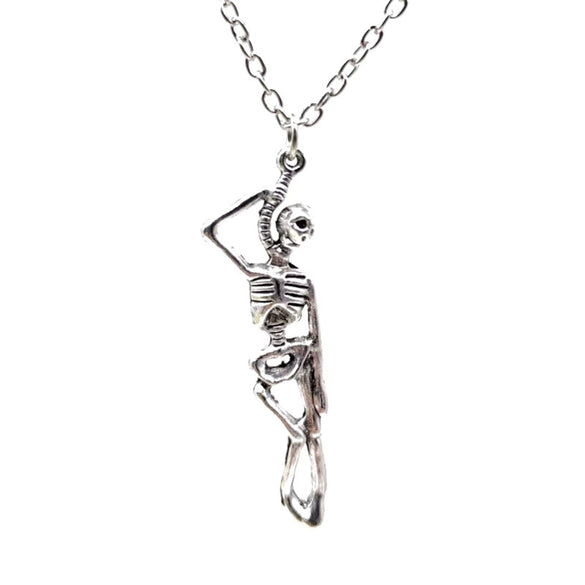 Retro Short Skull Palm Clavicle Chain Moon Evil Force Pentagram Pendant Necklace