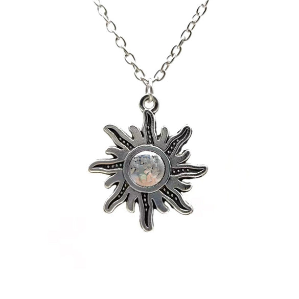 Retro Short Skull Palm Clavicle Chain Moon Evil Force Pentagram Pendant Necklace