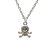 Retro Short Skull Palm Clavicle Chain Moon Evil Force Pentagram Pendant Necklace