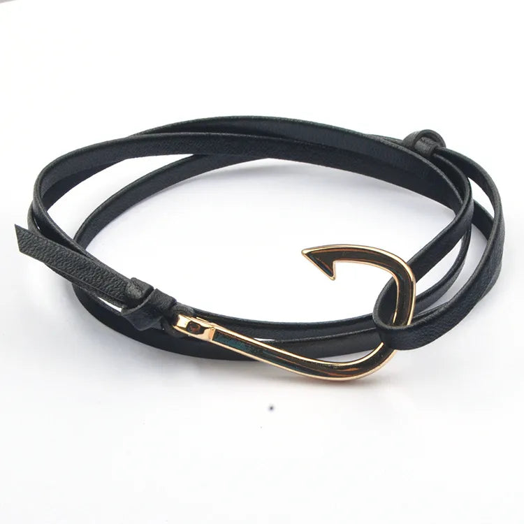 Retro Simple Style Geometric Alloy Rope Wholesale Bracelets