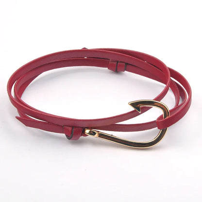 Retro Simple Style Geometric Alloy Rope Wholesale Bracelets