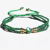 Retro Simple Style Geometric Glass Glass Wholesale Bracelets