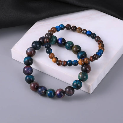 Retro Simple Style Geometric Natural Stone Bracelets In Bulk