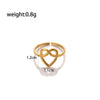 Wholesale Jewelry Retro Simple Style Heart Shape 304 Stainless Steel Plating Bracelets Earrings Necklace