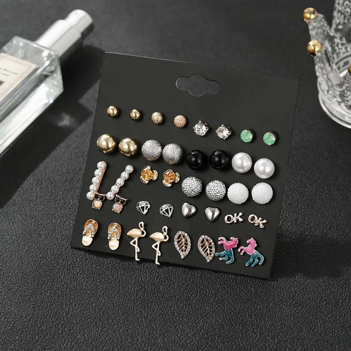 Retro Simple Wild Summer Animal Alloy Earring Set For Women Wholesale