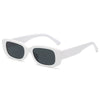 Retro Small Square Sunglasses For Men And Women Full Frame Resin Lens Plastic Frame Anti Uv