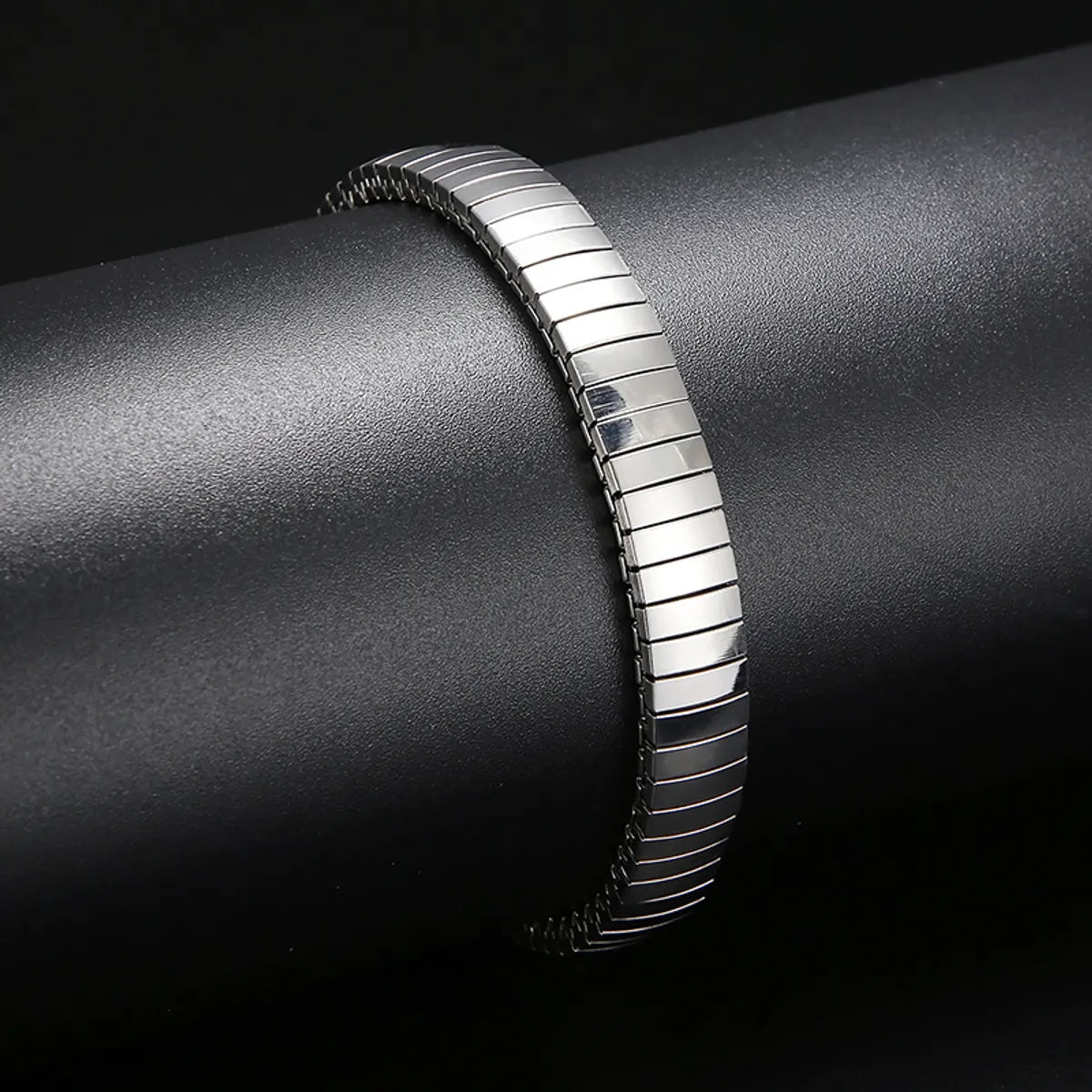 Retro Snake Titanium Steel Stripe Bracelets 1 Piece