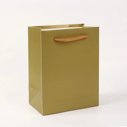 Retro Solid Color Paper Gift Bags