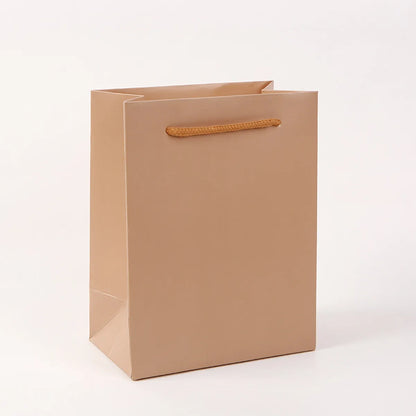 Retro Solid Color Paper Gift Bags