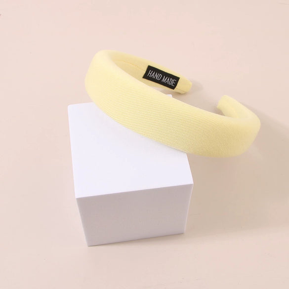 Retro Sponge Handmade Hair Band For Women