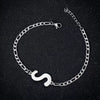 Retro Stainless Steel Letter Charm Bracelet For Women Electroplated Text Jewelry Wholesale