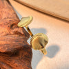 Retro Stainless Steel Starfish Scallop Open Bracelet Electroplated Highend Jewelry