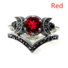 Retro Star Alloy Inlay Artificial Gemstones Women'S Rings