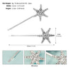 Retro Star And Moon Rhinestone Metal Hair Clip For Women Minimalist Bangs Side Clip Fashion Hair Accessory