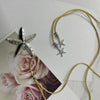Retro Starfish Pu Leather Alloy Plating Women'S Pendant Necklace