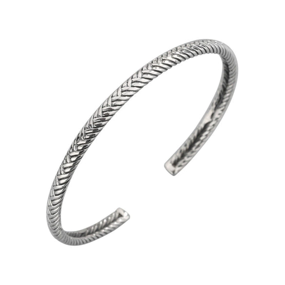 Retro Style 925 Sterling Silver Bracelet For Women Simple Temperament All Match Chain Jewelry