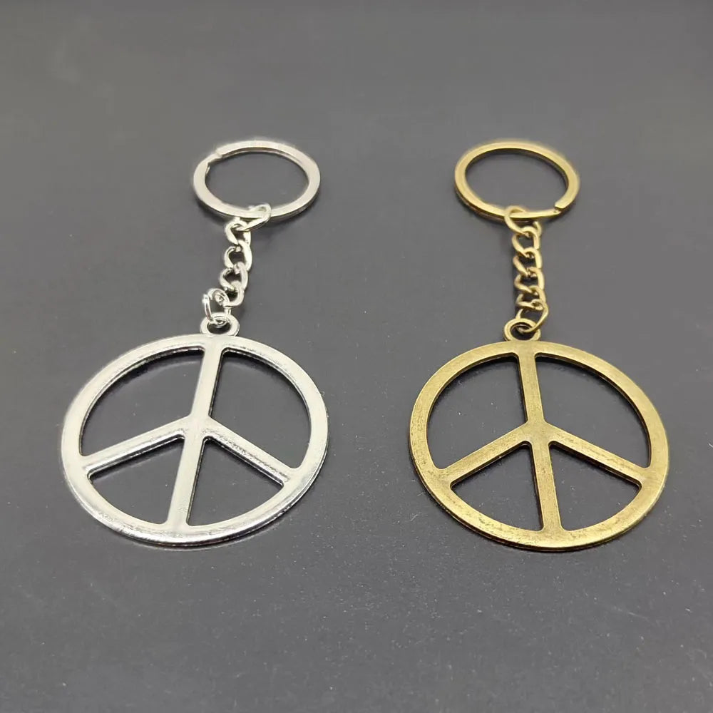 Retro Symbol Alloy Plating Bag Pendant Keychain