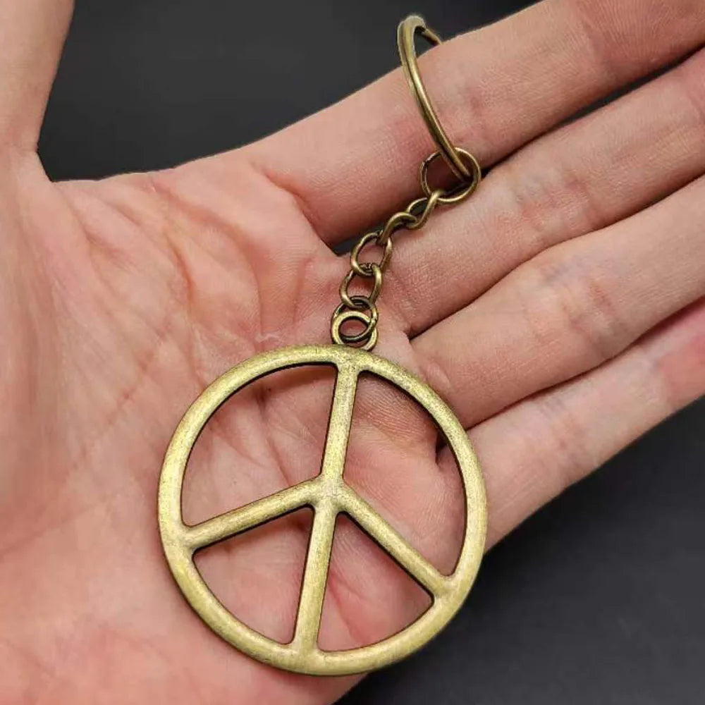 Retro Symbol Alloy Plating Bag Pendant Keychain