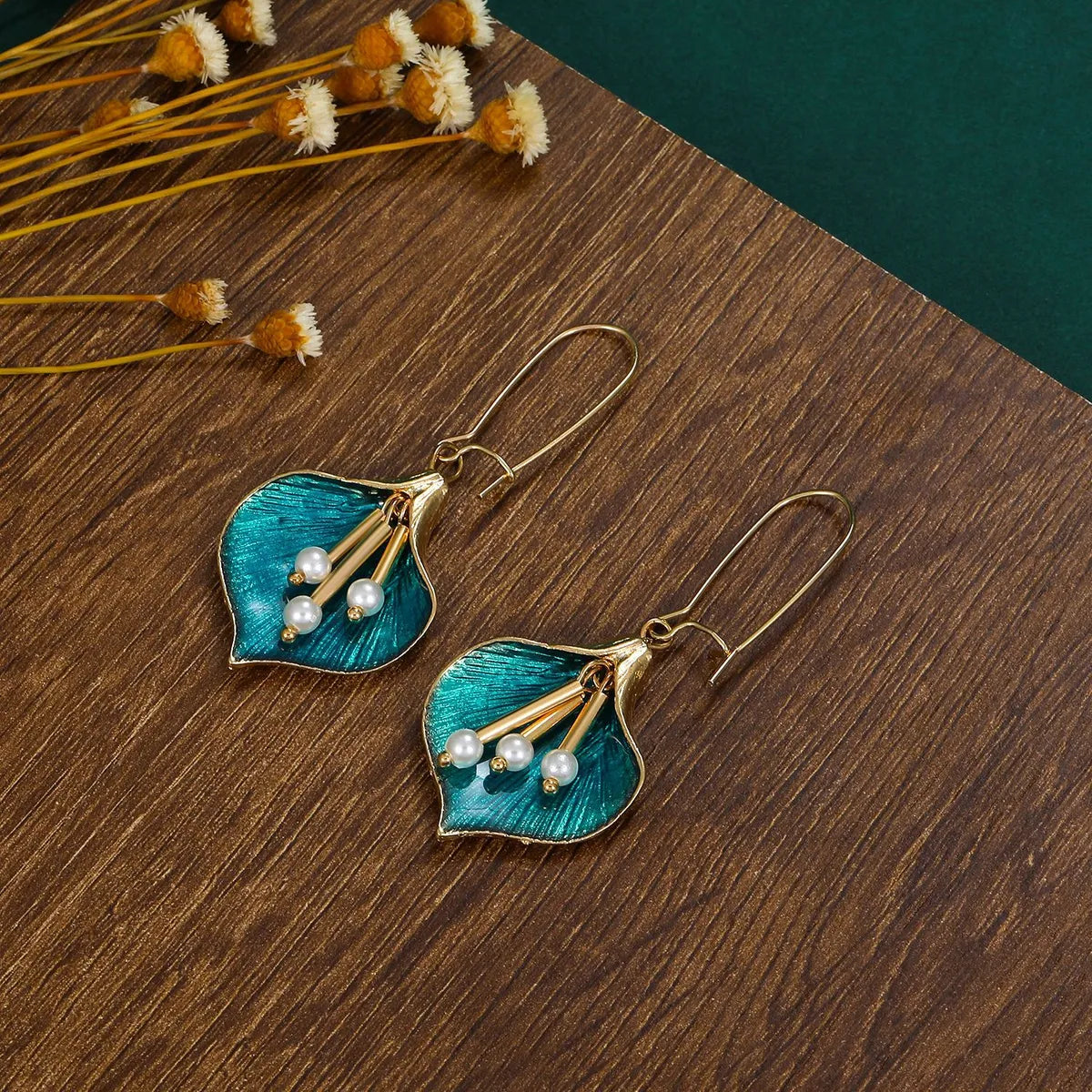 Geometric Alloy Earrings