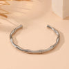 Retro Titanium Steel Jewelry With Love Water Drops Bell Pattern For Women
