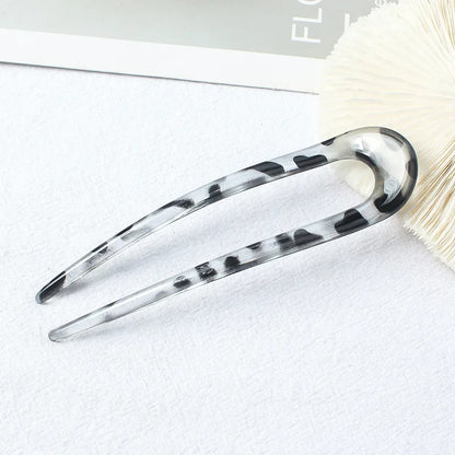 Retro U Shape Pc Hair Clip 1 Piece