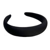 Retro Wide Brim Sponge Hairband Cloth And Sponge Headband Simple All Match Hair Accessory For Washing Face