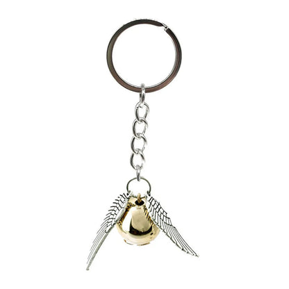 Retro Wings Alloy Plating Gold Plated Silver Plated Bag Pendant Keychain