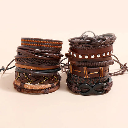 Fashion Geometric No Inlaid Unisex Bracelets