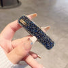 Rhinestone Handmade Geometric Fashion Women's Bb Hair Clip Hair Accessory