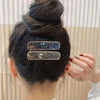 Rhinestone Handmade Geometric Fashion Women's Bb Hair Clip Hair Accessory