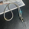 Rhinestone Mobile Phone Lanyard With Love Pattern And Crossbody Chain In Light Luxury Highend Style