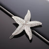Rhinestone Starfish Hair Clips For Women Fashionable Side Bangs Pins Sparkling Animal Hair Accessories