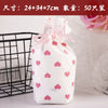 Ribbon Drawstring Gift Bag For Christmas And New Year Packaging Candy Paper Bag Biscuit Bundle Pocket Made Of Pe With Gravure Printing Craft For Casual Use