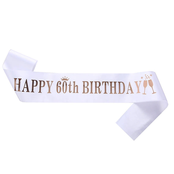 Ribbon Shoulder Strap Belt Sardine Material Printing Process For Birthday Party