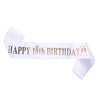 Ribbon Shoulder Strap Belt Sardine Material Printing Process For Birthday Party