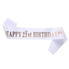 Ribbon Shoulder Strap Belt Sardine Material Printing Process For Birthday Party