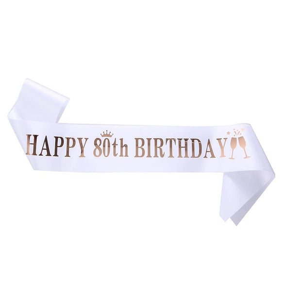 Ribbon Shoulder Strap Belt Sardine Material Printing Process For Birthday Party