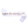 Ribbon Shoulder Strap Belt Sardine Material Printing Process For Birthday Party