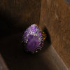 Ring Artificial Crystal Geometric Minimalist Electroplating Jewelry Accessories
