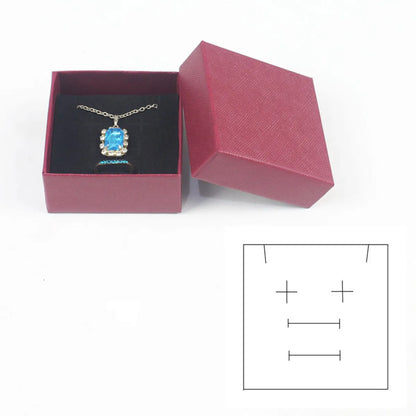 Ring Box Spot Carton Pendant Stall Jewelry Display Packaging Box