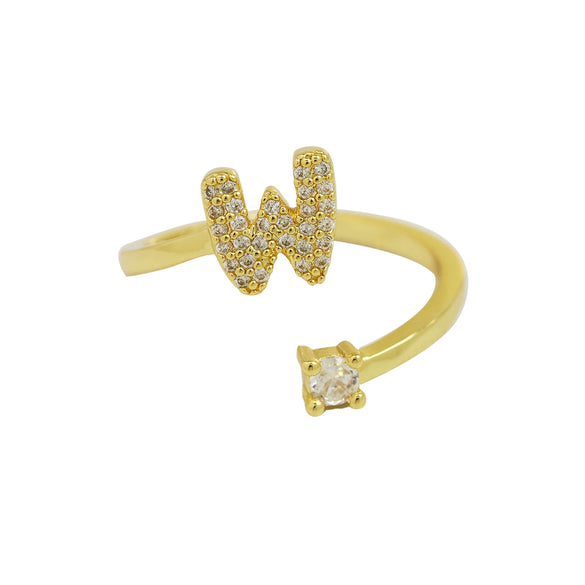 Ring Copper Electroplating Letters Numbers Text Style