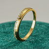 Ring S925 Sterling Silver Geometric Moissanite Minimalist Women's Jewelry Set With Diamonds