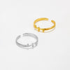 Ring S925 Sterling Silver Microinlaid Zircon Geometric Electroplated Fashion Jewelry For Women And Unisex