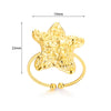 Ring Stainless Steel Butterfly Heartshaped Geometric Electroplating Unisex